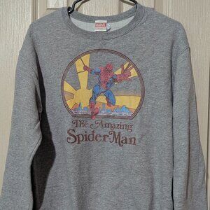 Amazing Spider-Man 60s Style Sweatshirt Size S